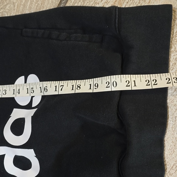 Adidas Adicolor Trifold Black Hoodie Sweatshirt - Picture 8 of 16
